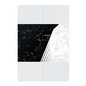 Магнитный плакат 2Х3 с принтом AMG SPORT в Петрозаводске, Полимерный материал с магнитным слоем | 6 деталей размером 9*9 см | Тематика изображения на принте: amg | амг | машины