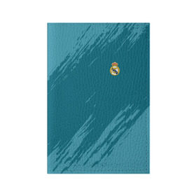 Обложка для паспорта матовая кожа с принтом Real Madrid 2018 Original в Петрозаводске, натуральная матовая кожа | размер 19,3 х 13,7 см; прозрачные пластиковые крепления | Тематика изображения на принте: emirates | fc | real madrid | абстракция | реал мадрид | футбольный клуб | эмблема