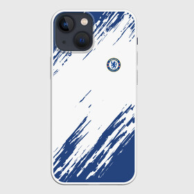 Чехол для iPhone 13 mini с принтом CHELSEA UNIFORM | ФОРМА ЧЕЛСИ в Петрозаводске,  |  | chelsea | fc | football | football club | sport | спорт | спортивные | униформа | фирменные цвета | фк | футбол | футбольный клуб | челси