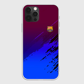 Чехол для iPhone 12 Pro Max с принтом FC Barcelona SPORT в Петрозаводске, Силикон |  | football | soccer | разноцветный