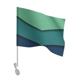 Флаг для автомобиля с принтом Текстура бумаги в Петрозаводске, 100% полиэстер | Размер: 30*21 см | triangle | бумага | треугольник