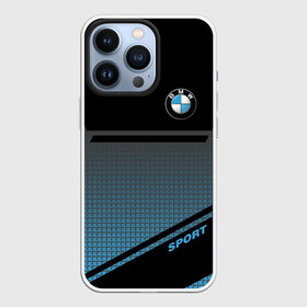 Чехол для iPhone 13 Pro с принтом BMW SPORT в Петрозаводске,  |  | Тематика изображения на принте: bmw | бмв | марка | машины