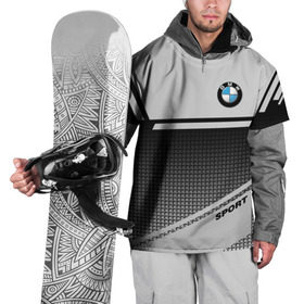 Накидка на куртку 3D с принтом BMW SPORT в Петрозаводске, 100% полиэстер |  | 