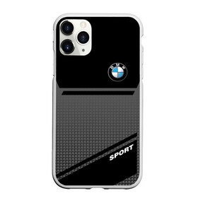 Чехол для iPhone 11 Pro матовый с принтом BMW SPORT в Петрозаводске, Силикон |  | bmw | бмв | марка | машины