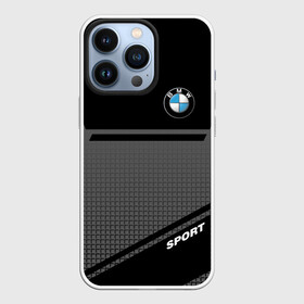 Чехол для iPhone 13 Pro с принтом BMW SPORT | БМВ СПОРТ в Петрозаводске,  |  | Тематика изображения на принте: bmw | бмв | марка | машины