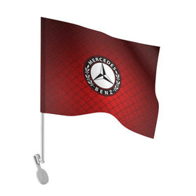 Флаг для автомобиля с принтом Mercedes MOTORs в Петрозаводске, 100% полиэстер | Размер: 30*21 см | auto | automobile | car | machine | mercedes | motor | motor car | sport car | автомашина | легковой автомобиль | спортивный автомобиль | тачка