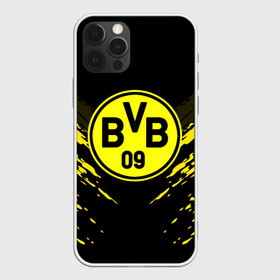 Чехол для iPhone 12 Pro с принтом BORUSSIA SPORT в Петрозаводске, силикон | область печати: задняя сторона чехла, без боковых панелей | football | soccer | боруссия