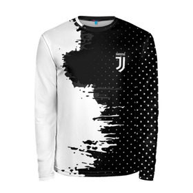 Мужской лонгслив 3D с принтом Juventus uniform black 2018 в Петрозаводске, 100% полиэстер | длинные рукава, круглый вырез горловины, полуприлегающий силуэт | football | soccer | ювентус