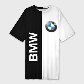 Платье-футболка 3D с принтом BMW в Петрозаводске,  |  | ag | bayerische | beba | bimmer | bmw | freude am fahren | motoren | werke | автомобиль | баварские моторные заводы | беха | бимер | биммер | бмв | бмвшка | бумер | бэха | машина | немецкий | тачка