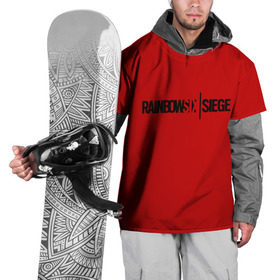 Накидка на куртку 3D с принтом RAINBOW SIX SIEGE OUTBREAK в Петрозаводске, 100% полиэстер |  | Тематика изображения на принте: 
