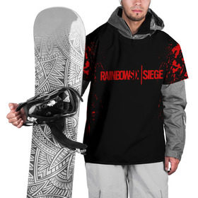 Накидка на куртку 3D с принтом RAINBOW SIX SIEGE OUTBREAK в Петрозаводске, 100% полиэстер |  | q7b4v@i8z7c4w4