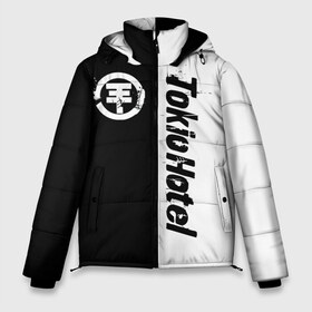 Мужская зимняя куртка 3D с принтом Tokio Hotel в Петрозаводске, верх — 100% полиэстер; подкладка — 100% полиэстер; утеплитель — 100% полиэстер | длина ниже бедра, свободный силуэт Оверсайз. Есть воротник-стойка, отстегивающийся капюшон и ветрозащитная планка. 

Боковые карманы с листочкой на кнопках и внутренний карман на молнии. | Тематика изображения на принте: hotel | island | tokio | tokio hotel | альтернативный | билл каулитц | георг листинг | группа | густав шефер | отель | пауэр | поп | рок | синти | синтипоп | токийский | токио | том каулитц | хотель