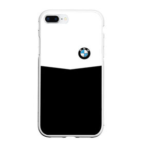 Чехол для iPhone 7Plus/8 Plus матовый с принтом BMW SPORT в Петрозаводске, Силикон | Область печати: задняя сторона чехла, без боковых панелей | бмв | марка | машины