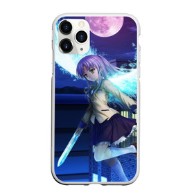 Чехол для iPhone 11 Pro матовый с принтом Крылья в Петрозаводске, Силикон |  | angel beats | anime | kanade | nakamura | ангельские ритмы | аниме