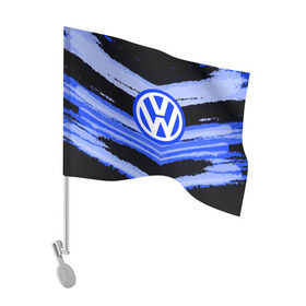 Флаг для автомобиля с принтом Volkswagen sport abstract 2018 в Петрозаводске, 100% полиэстер | Размер: 30*21 см | auto | automobile | car | machine | motor | motor car | sport car | volkswagen | автомашина | легковой автомобиль | спортивный автомобиль | тачка