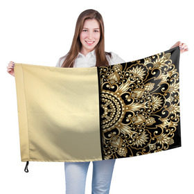 Флаг 3D с принтом Авангард в Петрозаводске, 100% полиэстер | плотность ткани — 95 г/м2, размер — 67 х 109 см. Принт наносится с одной стороны | абстракция | узор