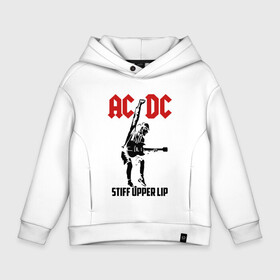 Детское худи Oversize хлопок с принтом AC/DC stiff upper lip в Петрозаводске, френч-терри — 70% хлопок, 30% полиэстер. Мягкий теплый начес внутри —100% хлопок | боковые карманы, эластичные манжеты и нижняя кромка, капюшон на магнитной кнопке | ac dc | acdc | acdc ас дс | австралийская | ангус янг | асдс | блюз | группа | крис слэйд | метал | молния | музыка | музыканты | певцы | рок | рок н ролл | стиви янг | хард | хардрок | эксл роуз