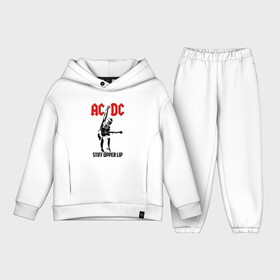 Детский костюм хлопок Oversize с принтом AC DC stiff upper lip в Петрозаводске,  |  | ac dc | acdc | acdc ас дс | австралийская | ангус янг | асдс | блюз | группа | крис слэйд | метал | молния | музыка | музыканты | певцы | рок | рок н ролл | стиви янг | хард | хардрок | эксл роуз