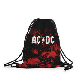 Рюкзак-мешок 3D с принтом AC/DC в Петрозаводске, 100% полиэстер | плотность ткани — 200 г/м2, размер — 35 х 45 см; лямки — толстые шнурки, застежка на шнуровке, без карманов и подкладки | ac dc | acdc | acdc ас дс | австралийская | ангус янг | асдс | блюз | группа | крис слэйд | метал | молния | музыка | музыканты | певцы | рок | рок н ролл | стиви янг | хард | хардрок | эксл роуз