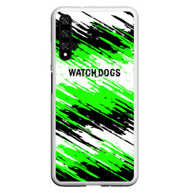 Чехол для Honor 20 с принтом Watch Dogs в Петрозаводске, Силикон | Область печати: задняя сторона чехла, без боковых панелей | ded | dedsec | sec | watch dogs | watchdogs | дедсек | дэдсек