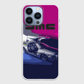 Чехол для iPhone 13 Pro с принтом DeLorean в Петрозаводске,  |  | back to the future | dmc | браун | делореан | делориан | дилориан | док | дэлореан | макфлай | марти | машина времени | эммет