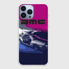 Чехол для iPhone 13 Pro Max с принтом DeLorean в Петрозаводске,  |  | back to the future | dmc | браун | делореан | делориан | дилориан | док | дэлореан | макфлай | марти | машина времени | эммет