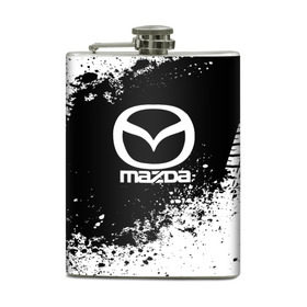 Фляга с принтом Mazda abstract sport в Петрозаводске, металлический корпус | емкость 0,22 л, размер 125 х 94 мм. Виниловая наклейка запечатывается полностью | Тематика изображения на принте: auto | automobile | car | machine | mazda | motor | motor car | sport car | автомашина | бренд | легковой автомобиль | мазда | марка | спортивный автомобиль | тачка