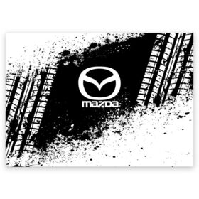 Поздравительная открытка с принтом Mazda abstract sport в Петрозаводске, 100% бумага | плотность бумаги 280 г/м2, матовая, на обратной стороне линовка и место для марки
 | auto | automobile | car | machine | mazda | motor | motor car | sport car | автомашина | бренд | легковой автомобиль | мазда | марка | спортивный автомобиль | тачка