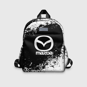 Детский рюкзак 3D с принтом Mazda abstract sport в Петрозаводске, 100% полиэстер | лямки с регулируемой длиной, сверху петелька, чтобы рюкзак можно было повесить на вешалку. Основное отделение закрывается на молнию, как и внешний карман. Внутри дополнительный карман. По бокам два дополнительных кармашка | auto | automobile | car | machine | mazda | motor | motor car | sport car | автомашина | бренд | легковой автомобиль | мазда | марка | спортивный автомобиль | тачка