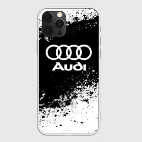 Чехол для iPhone 12 Pro Max с принтом Audi abstract sport в Петрозаводске, Силикон |  | Тематика изображения на принте: ауди | кольца | лого | машина