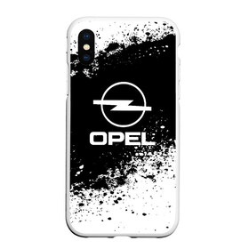 Чехол для iPhone XS Max матовый с принтом Opel abstract sport в Петрозаводске, Силикон | Область печати: задняя сторона чехла, без боковых панелей | auto | automobile | car | machine | motor | motor car | opel | sport car | автомашина | бренд | легковой автомобиль | марка | спортивный автомобиль | тачка