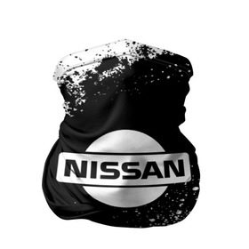 Бандана-труба 3D с принтом Nissan abstract sport в Петрозаводске, 100% полиэстер, ткань с особыми свойствами — Activecool | плотность 150‒180 г/м2; хорошо тянется, но сохраняет форму | motor | nissan | авто | лого | машина | ниссан | тачка