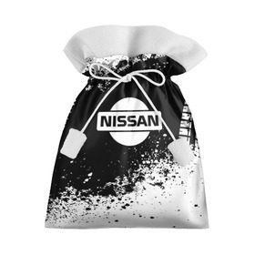 Подарочный 3D мешок с принтом Nissan abstract sport в Петрозаводске, 100% полиэстер | Размер: 29*39 см | motor | nissan | авто | лого | машина | ниссан | тачка