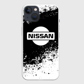 Чехол для iPhone 13 с принтом Nissan abstract sport в Петрозаводске,  |  | Тематика изображения на принте: motor | nissan | авто | лого | машина | ниссан | тачка