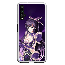 Чехол для Honor 20 с принтом Date A Live в Петрозаводске, Силикон | Область печати: задняя сторона чехла, без боковых панелей | Тематика изображения на принте: anime | date a live | kurumi tokisaki | аниме | рандеву с жизнью