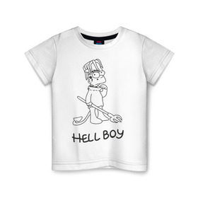 Детская футболка хлопок с принтом Bart Lil Peep в Петрозаводске, 100% хлопок | круглый вырез горловины, полуприлегающий силуэт, длина до линии бедер | Тематика изображения на принте: bart simpson | lil peep | барт симпсоны | лил пип