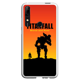 Чехол для Honor P Smart Z с принтом Titanfall 2 в Петрозаводске, Силикон | Область печати: задняя сторона чехла, без боковых панелей | blood and rust | game | воин | закат | игра | кровь и ржавчина | робот