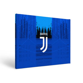 Холст прямоугольный с принтом FC Juventus color abstract в Петрозаводске, 100% ПВХ |  | Тематика изображения на принте: 