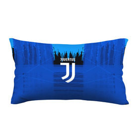 Подушка 3D антистресс с принтом FC Juventus color abstract в Петрозаводске, наволочка — 100% полиэстер, наполнитель — вспененный полистирол | состоит из подушки и наволочки на молнии | 