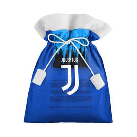 Подарочный 3D мешок с принтом FC Juventus color abstract в Петрозаводске, 100% полиэстер | Размер: 29*39 см | 