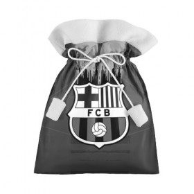 Подарочный 3D мешок с принтом FC Barcelona abstract color в Петрозаводске, 100% полиэстер | Размер: 29*39 см | 