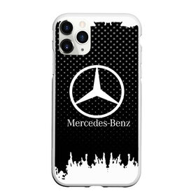 Чехол для iPhone 11 Pro матовый с принтом Mercedes-Benz в Петрозаводске, Силикон |  | Тематика изображения на принте: 