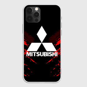 Чехол для iPhone 12 Pro с принтом MITSUBISHI SPORT COLLECTION в Петрозаводске, силикон | область печати: задняя сторона чехла, без боковых панелей | Тематика изображения на принте:  машина | марка | митсубиси