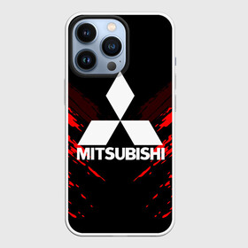 Чехол для iPhone 13 Pro с принтом MITSUBISHI SPORT COLLECTION в Петрозаводске,  |  | Тематика изображения на принте:  машина | марка | митсубиси