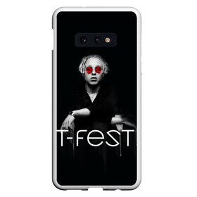 Чехол для Samsung S10E с принтом T-Fest_2 в Петрозаводске, Силикон | Область печати: задняя сторона чехла, без боковых панелей | t fest | tfest | незборецкий | т фест | тифест