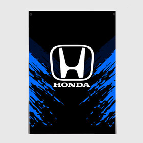 Постер с принтом HONDA SPORT COLLECTION в Петрозаводске, 100% бумага
 | бумага, плотность 150 мг. Матовая, но за счет высокого коэффициента гладкости имеет небольшой блеск и дает на свету блики, но в отличии от глянцевой бумаги не покрыта лаком | auto | automobile | car | honda | machine | motor | motor car | sport car | автомашина | бренд | легковой автомобиль | марка | спортивный автомобиль | тачка | хонда