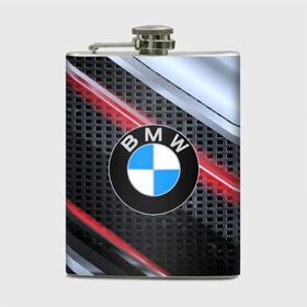 Фляга с принтом BMW high speed collection в Петрозаводске, металлический корпус | емкость 0,22 л, размер 125 х 94 мм. Виниловая наклейка запечатывается полностью | Тематика изображения на принте: 
