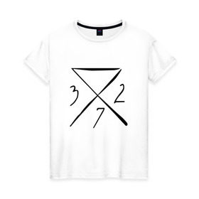 Женская футболка хлопок с принтом T-Fest_12 в Петрозаводске, 100% хлопок | прямой крой, круглый вырез горловины, длина до линии бедер, слегка спущенное плечо | t fest | tfest | незборецкий | т фест | тифест