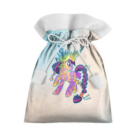 Подарочный 3D мешок с принтом My Little Pony в Петрозаводске, 100% полиэстер | Размер: 29*39 см | комедия | маленький | мой | музыка | мультфильм | мюзикл | пони | приключения | сказка | фэнтези
