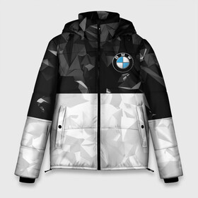 Мужская зимняя куртка 3D с принтом BMW BLACK COLLECTION в Петрозаводске, верх — 100% полиэстер; подкладка — 100% полиэстер; утеплитель — 100% полиэстер | длина ниже бедра, свободный силуэт Оверсайз. Есть воротник-стойка, отстегивающийся капюшон и ветрозащитная планка. 

Боковые карманы с листочкой на кнопках и внутренний карман на молнии. | Тематика изображения на принте: auto | bmw | motorsport | авто | автомобиль | автомобильные | бмв | бренд | марка | машины | моторспорт | спорт